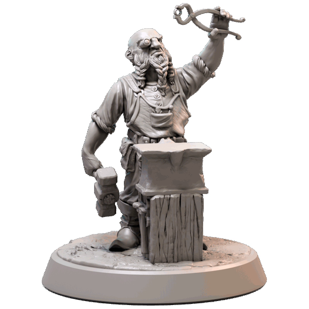 Dwarven Enchanted Blacksmith