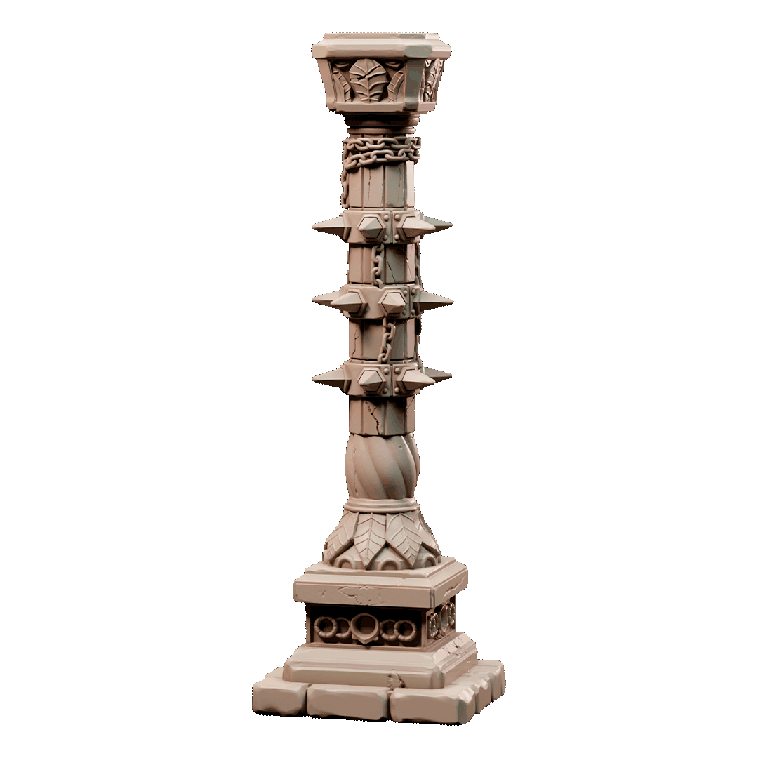 Spiked Pillar