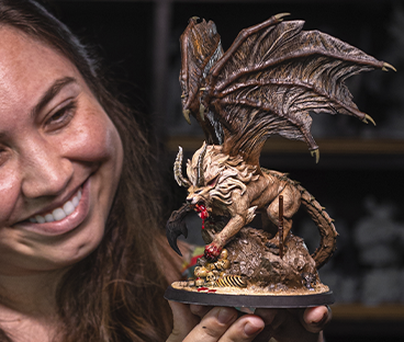 Marcia with Chimera Painted Mini