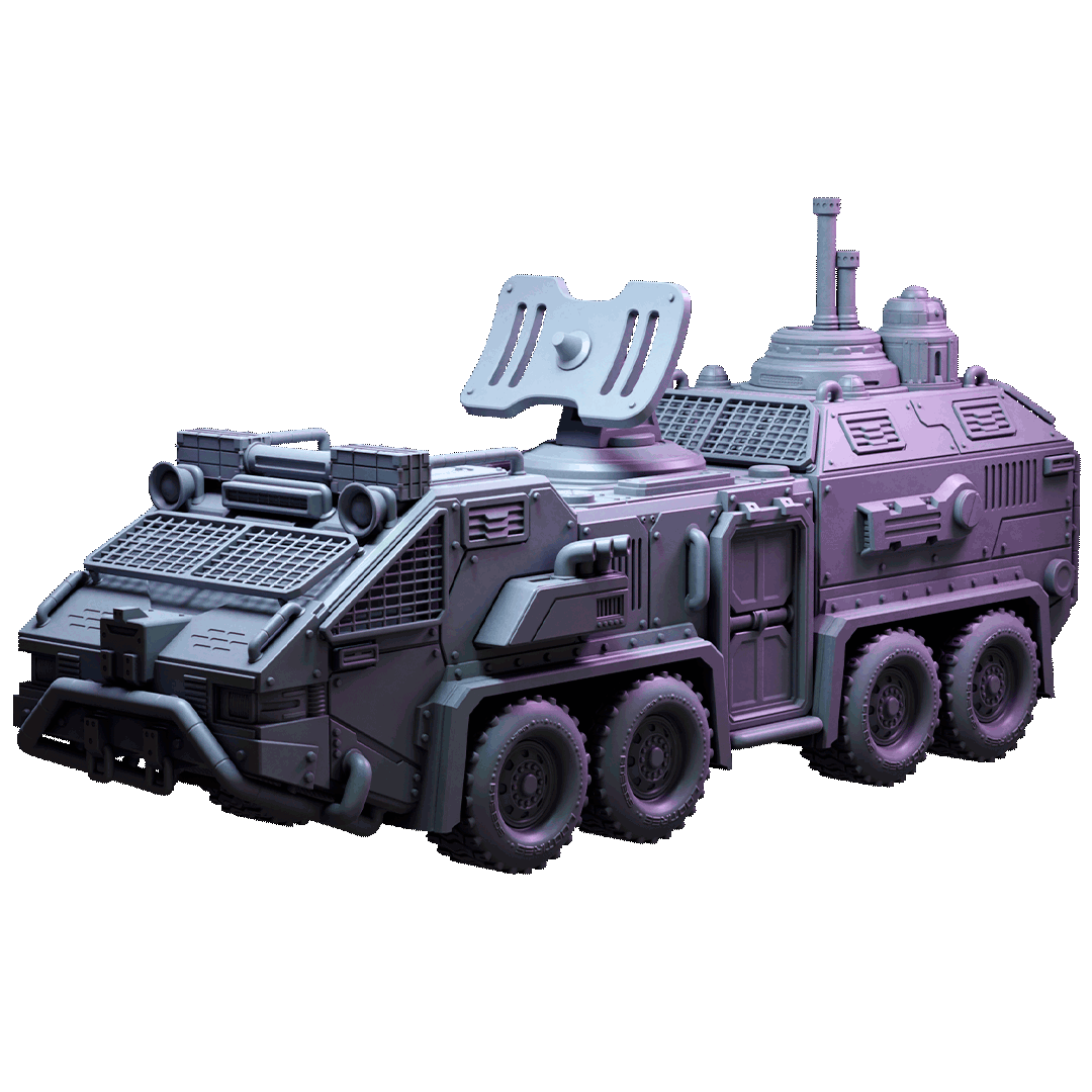 Armored Police Truck