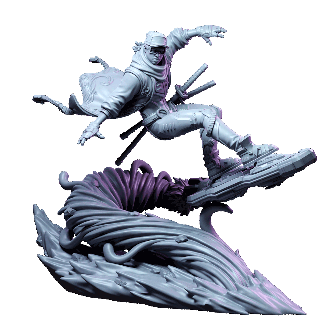 Clay, Surfing