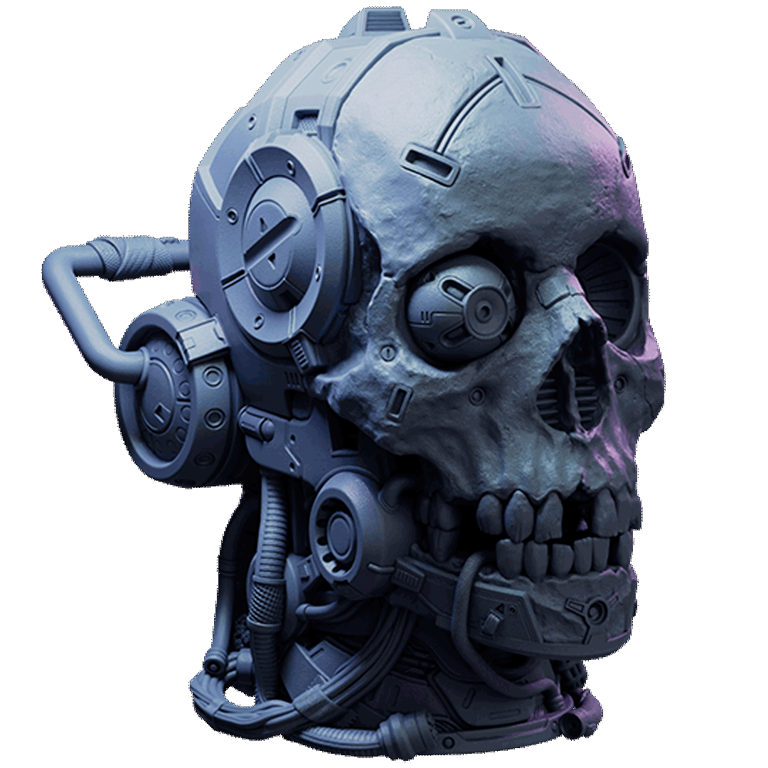 Robot Skull