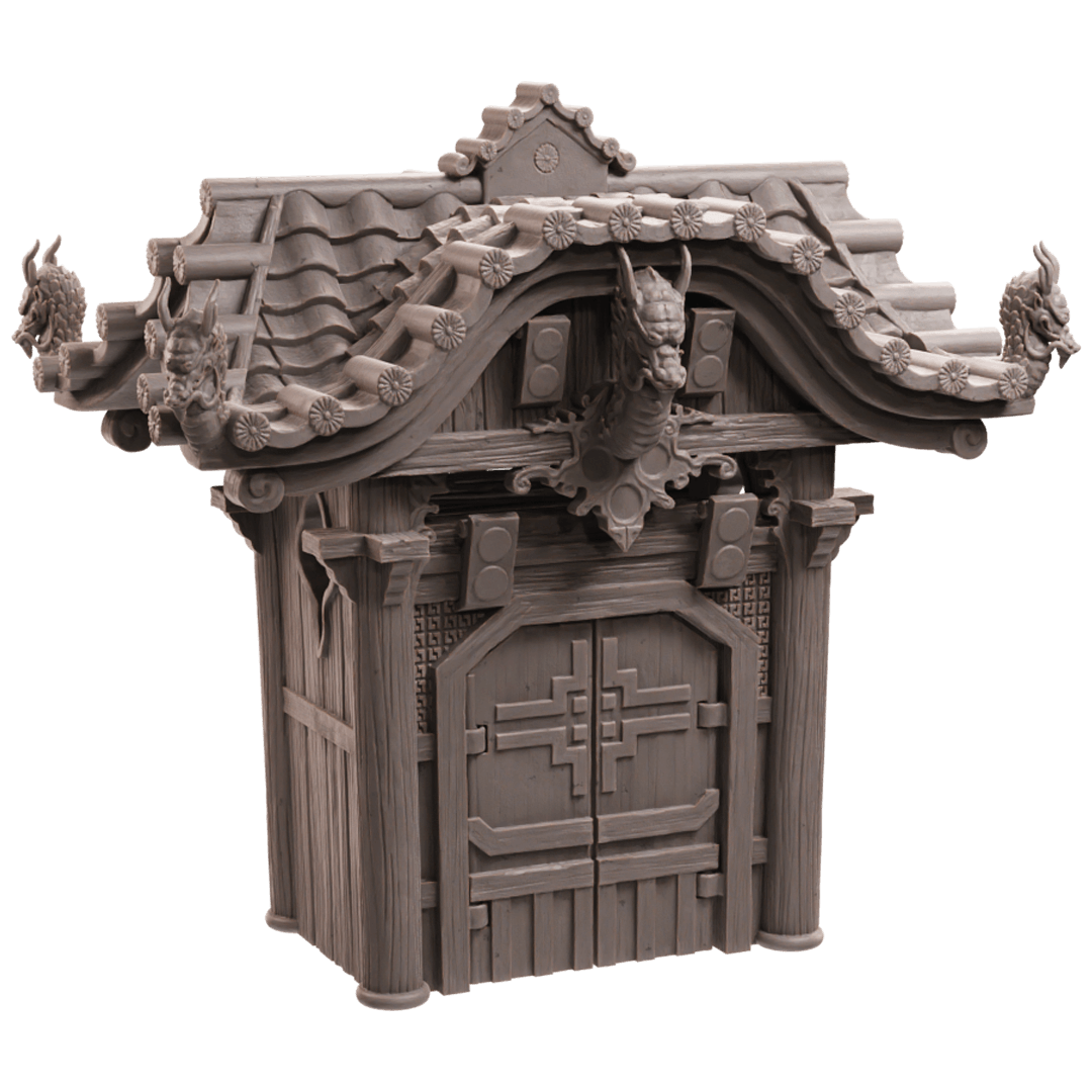 Village Wall Gate