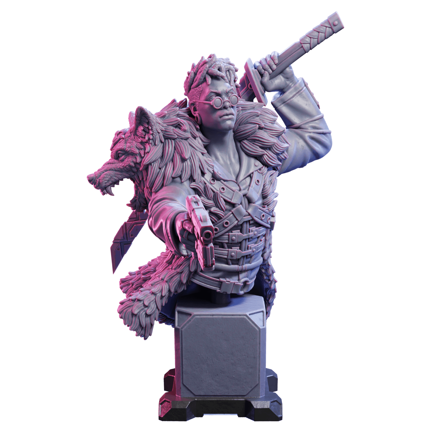 Wes “Wolfsbane” Marrow Bust