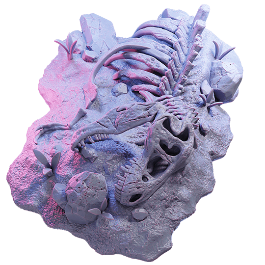 T-Rex Fossil
